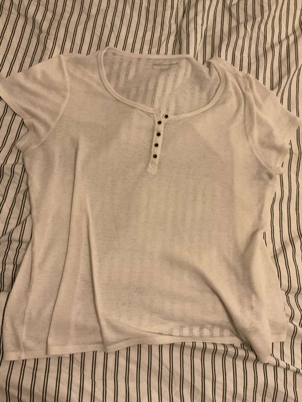 ae white top size xxl